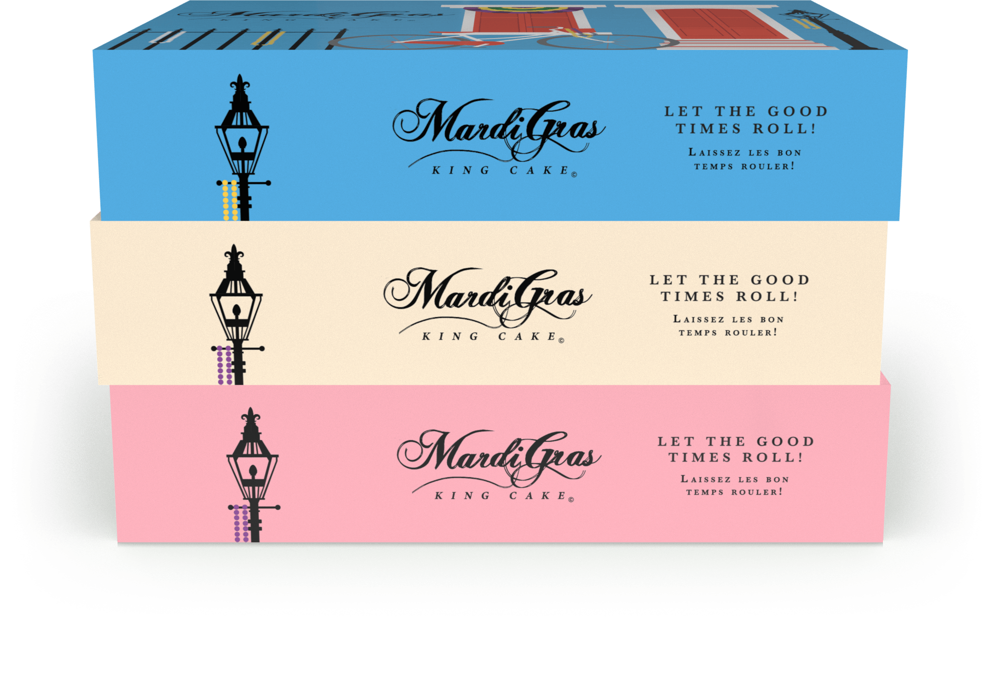 King Cake Box The King of King Cake Boxes